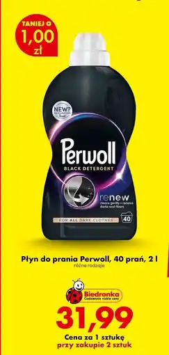 Biedronka Płyn do prania Perwoll oferta