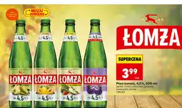 Biedronka Piwo Łomża 4,5% oferta