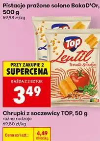 Biedronka Chrupki z soczewicy TOP oferta