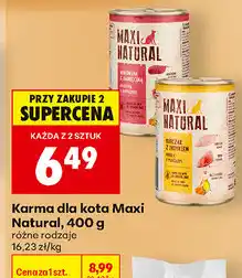 Biedronka Karma dla kota Maxi Natural oferta