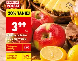 Biedronka Jabłko polskie Lobo na wagę oferta