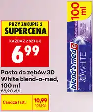 Biedronka Pasta do zębów 3D White blend-a-med oferta