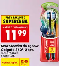 Biedronka Szczoteczka do zębów Colgate 360 oferta