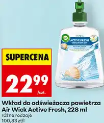 Biedronka Wkład do odświeżacza powietrza Air Wick Active Fresh oferta