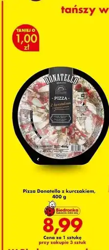 Biedronka Pizza Donatello z kurczakiem oferta