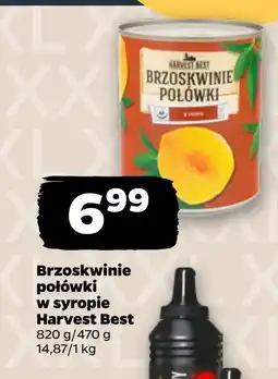 Netto Brzoskwinie połówki Harvest Best oferta