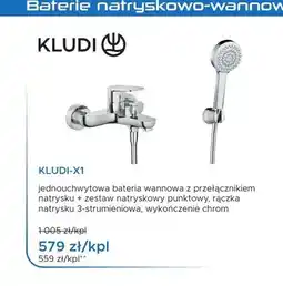 Blu Bateria wannowa Kludi-X1 chrom oferta