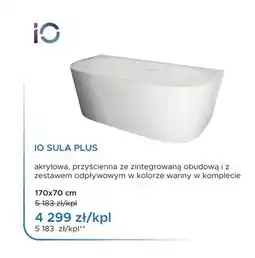 Blu Wanna akrylowa IO Sula Plus oferta