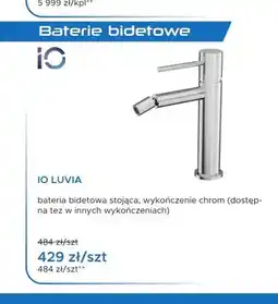 Blu Bateria bidetowa iO Luvia stojąca oferta