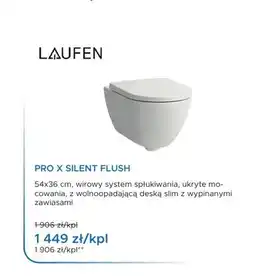 Blu Miska WC Laufen Pro X Silent Flush oferta