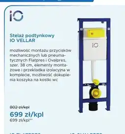 Blu Stelaż podtynkowy IO VELLAR oferta