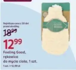Rossmann Feeling Good, rękawica do mycia ciała oferta