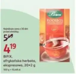 Rossmann BiFIX, afrykańska herbata, ekspresowa oferta