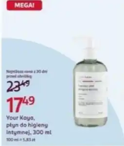Rossmann Your Kaya, płyn do higieny intymnej oferta