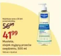 Rossmann Mustela, olejek myjący przeciw swędzeniu oferta