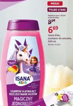 Rossmann Isana Kids szampon do włosów oferta