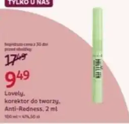 Rossmann Lovely, korektor do twarzy, Anti-Redness oferta