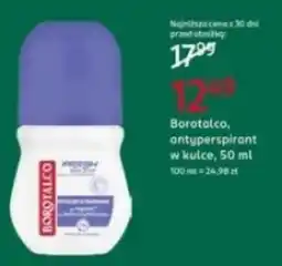 Rossmann Borotalco antyperspirant oferta