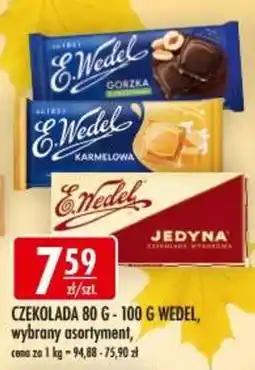 Sklepy Doroty Czekolada Wedel oferta