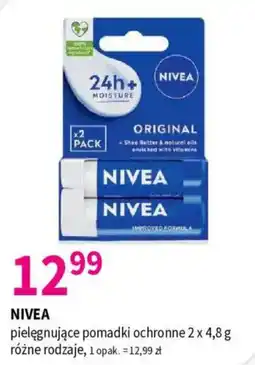 Drogerie Polskie NIVEA pielegnujące pomadki ochronne oferta