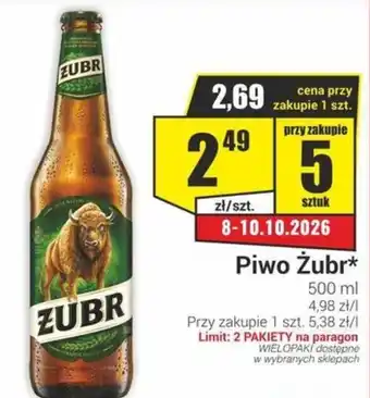 Piwo Żubr