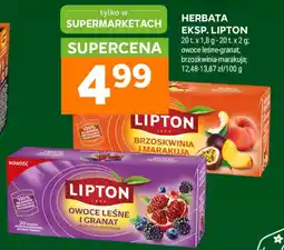 Stokrotka Lipton Owoce Leśne i Granat oferta