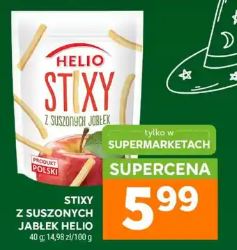 Stixy z suszonych jabłek Helio