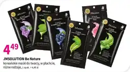 Drogerie Polskie JMSOLUTION Be Nature koreańskie maski do twarzy oferta