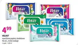 Drogerie Polskie VELVET nawilżane papiery toaletowe oferta