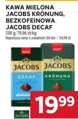 Stokrotka Market Kawa mielona Jacobs Krönung, bezkofeinowa Jacobs Decaf oferta