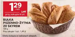 Stokrotka Market Bułka pszenno-żytnia ze skyrem oferta