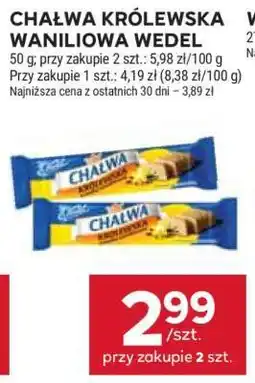 Stokrotka Market Chałwa Królewska Waniliowa Wedel oferta