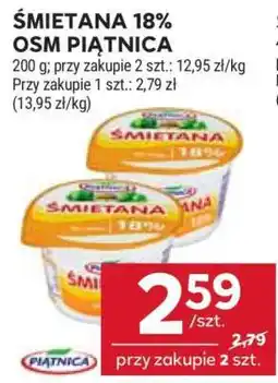 Stokrotka Market Śmietana 18% OSM Piątnica oferta