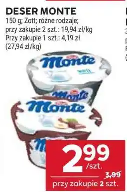 Stokrotka Market Deser MONTE oferta