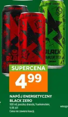 Stokrotka Market Napój energetyczny Black Zero oferta