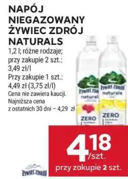 Stokrotka Market Napój Niegazowany Żywiec Zdrój Naturals oferta