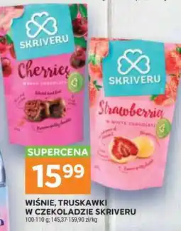 Stokrotka Market Wiśnie, truskawki w czekoladzie Skriveru oferta