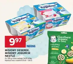 Stokrotka Market Misiowy Deserek, Misiowy Jogurcik Nestlé oferta
