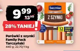 Netto Parówki z szynki Family Pack Tarczyński oferta