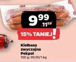 Netto Kiełbasa zwyczajna Pekpol oferta