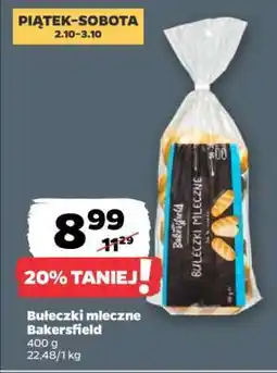Netto Bułeczki mleczne Bakersfield oferta