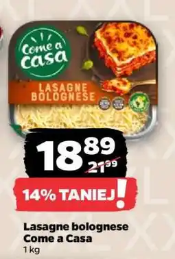 Netto Lasagne Bolognese Come a Casa oferta