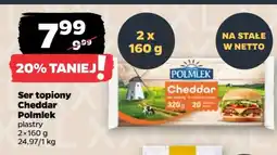 Netto Ser topiony Cheddar Polmlek oferta