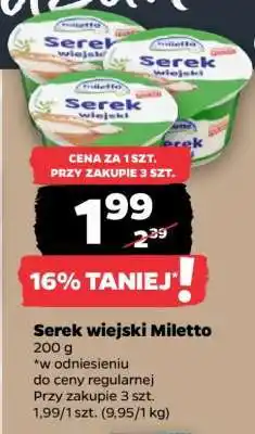 Netto Serek wiejski Miletto oferta