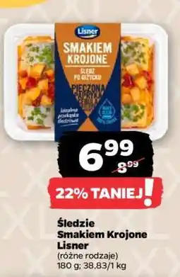 Netto Śledzie Smakiem Krojone Lisner oferta