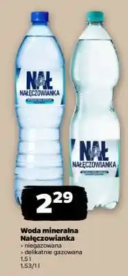Netto Woda mineralna NAŁĘCZOWIANKA oferta