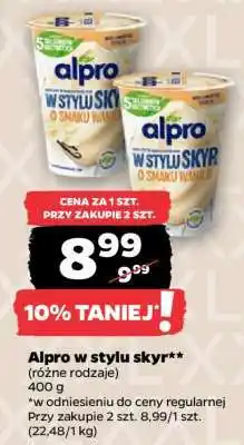 Netto Alpro w stylu skyr oferta