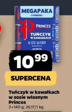 Netto Tuńczyk w kawałkach w sosie własnym Princes oferta
