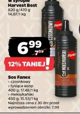 Netto Sos Fanex oferta