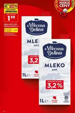 Biedronka Mleko UHT 3,2% Mleczna Dolina, 1 l oferta